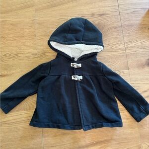 Cozy Navy Kids Hooded Jacket